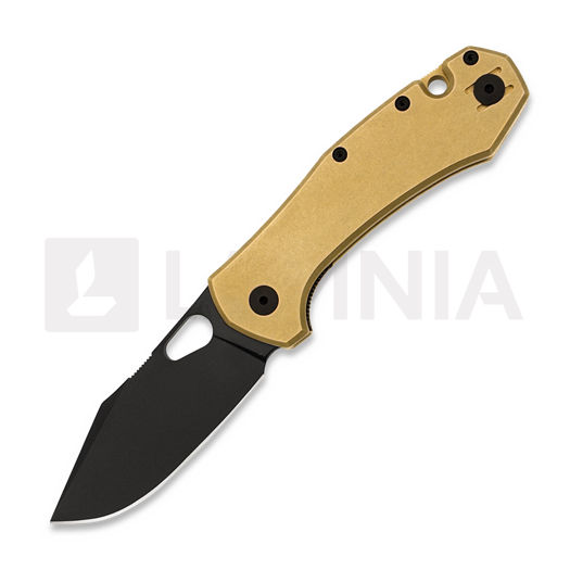 Πτυσσόμενο μαχαίρι GiantMouse ACE Atelier Flat Brass