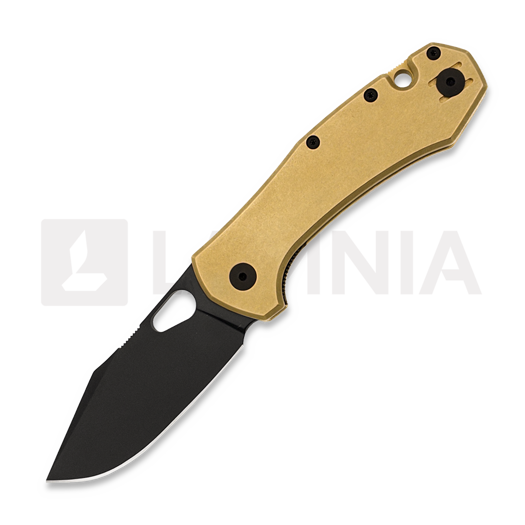 Πτυσσόμενο μαχαίρι GiantMouse ACE Atelier Flat Brass