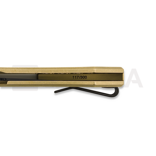 Zavírací nůž GiantMouse ACE Atelier Flat Brass
