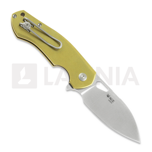 Zavírací nůž GiantMouse ACE Biblio Brass