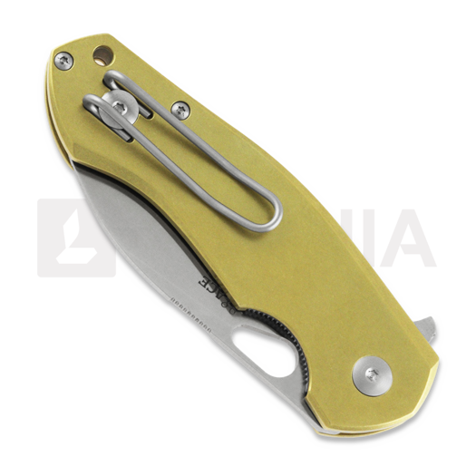 GiantMouse ACE Biblio Brass kääntöveitsi