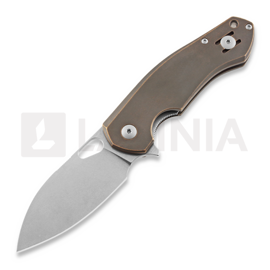 GiantMouse ACE Biblio Bronze סכין מתקפלת