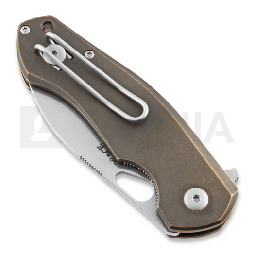 GiantMouse ACE Biblio Bronze folding knife