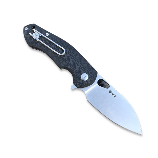 GiantMouse ACE Biblio Carbon Fiber folding knife