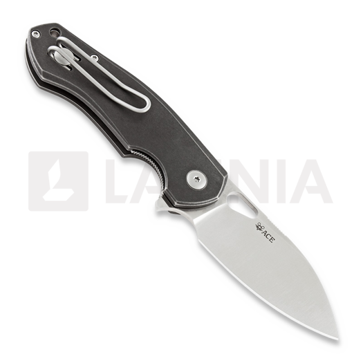 Складной нож GiantMouse ACE Biblio Ti, Green Micarta Lamnia Exclusive