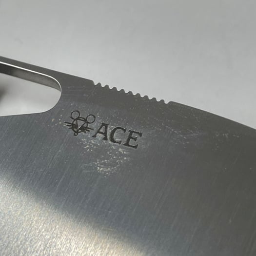 GiantMouse ACE Biblio Ti, Green Micarta Lamnia Exclusive, B-Stock