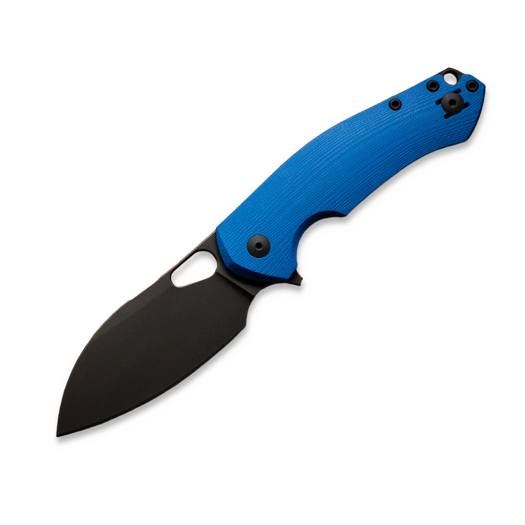 GiantMouse ACE Biblio XL G10 folding knife, blue