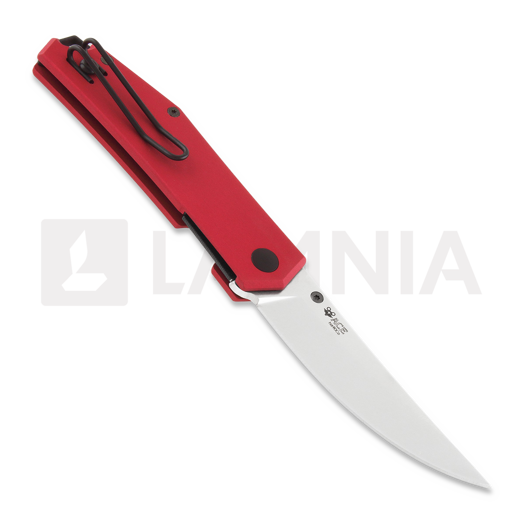 GiantMouse ACE Clyde kääntöveitsi, red aluminum