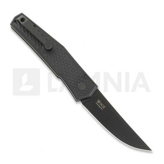 GiantMouse ACE Elmer Black Diamond Abalone foldekniv