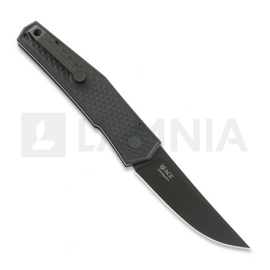 GiantMouse ACE Elmer Black Diamond Abalone foldekniv