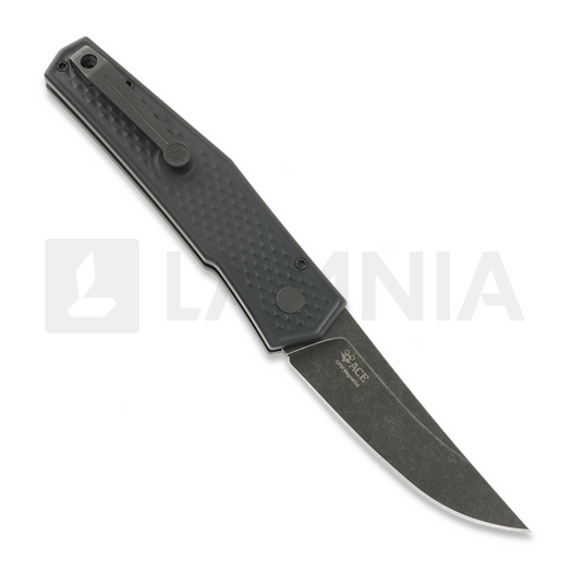 GiantMouse ACE Elmer Black Diamond Gold Pearl foldekniv