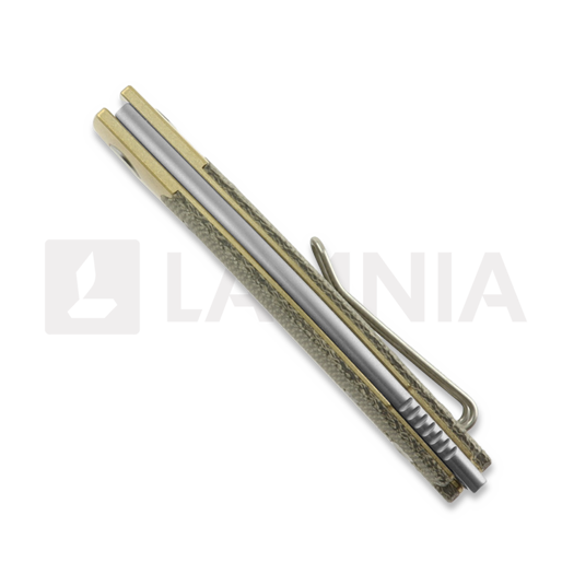 Briceag GiantMouse ACE Farley V2 Slipjoint, green micarta