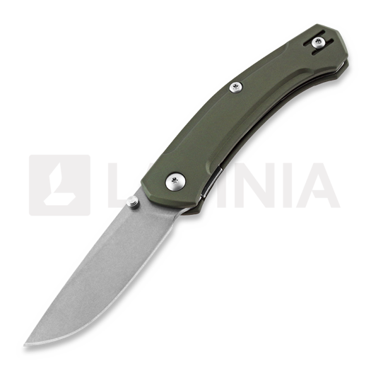 GiantMouse ACE Iona Aluminum kääntöveitsi, vihreä