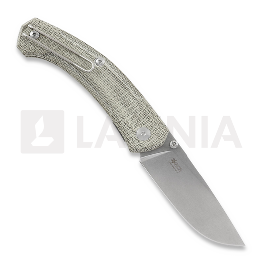 Нож GiantMouse ACE Iona V2 Green Canvas Micarta
