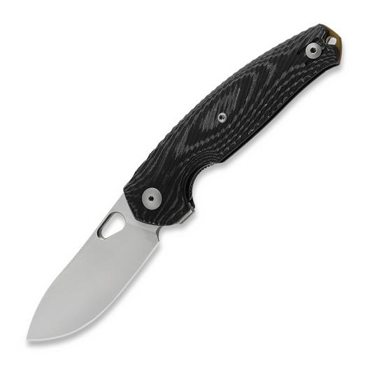 GiantMouse ACE Jagt vouwmes, black canvas micarta