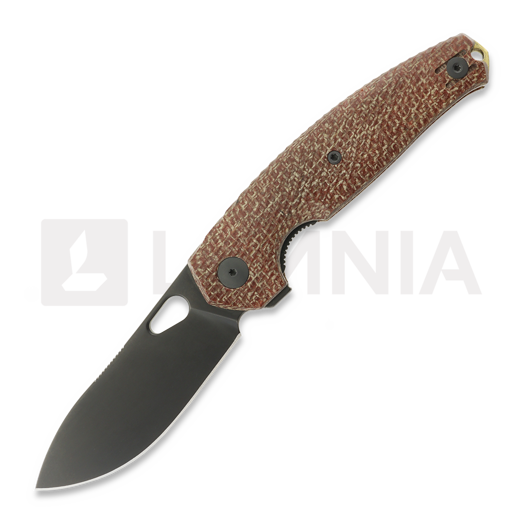 Nóż składany GiantMouse ACE Jagt Burlap Micarta, PVD
