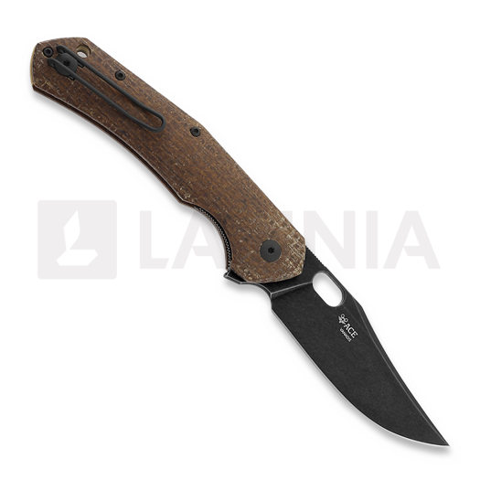 Nůž GiantMouse ACE Jutland Burlap Micarta
