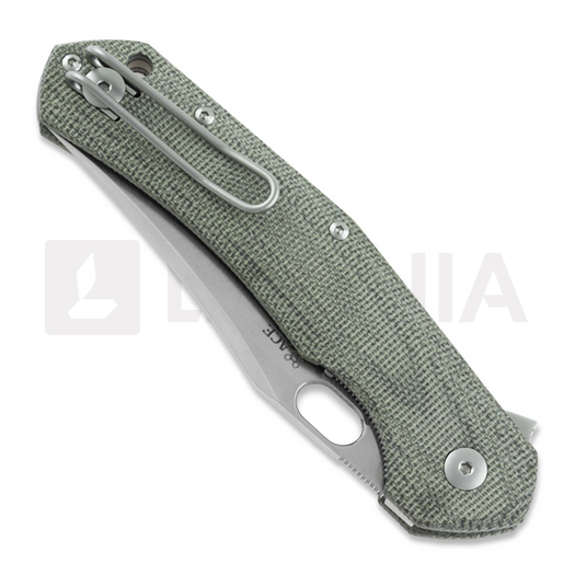 Складной нож GiantMouse ACE Jutland, green canvas micarta