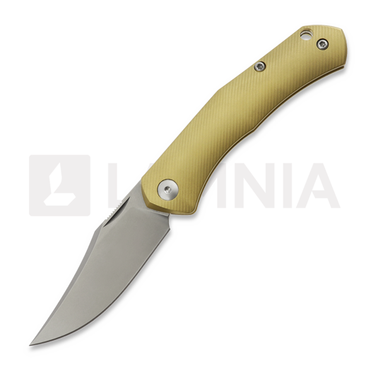 Navaja GiantMouse ACE Jutland Slipjoint Brass