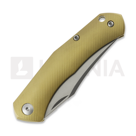 GiantMouse ACE Jutland Slipjoint Brass sulankstomas peilis