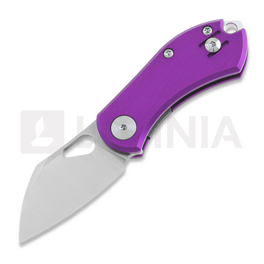 GiantMouse ACE Nibbler Purple Aluminum 折り畳みナイフ