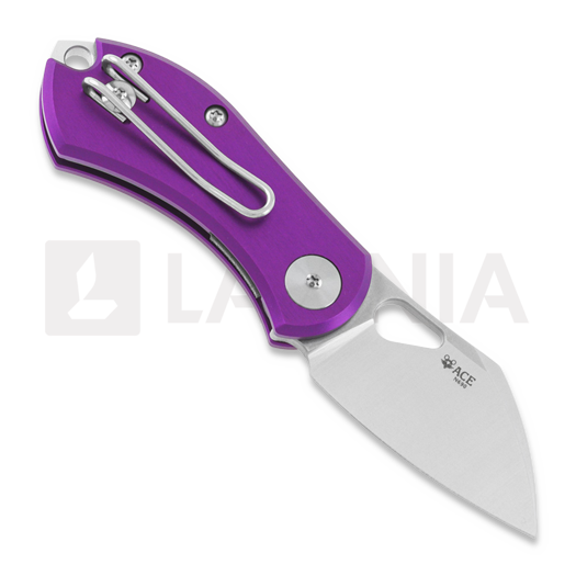 GiantMouse ACE Nibbler Purple Aluminum sulankstomas peilis