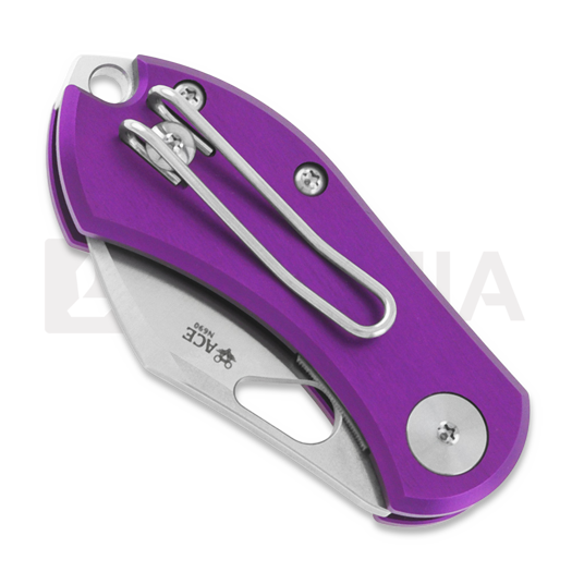 GiantMouse ACE Nibbler Purple Aluminum sulankstomas peilis