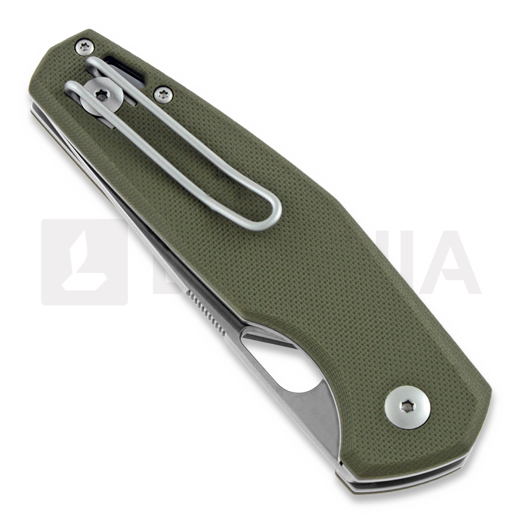 GiantMouse ACE Nimbus Green G10 sulankstomas peilis