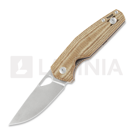 Nóż składany GiantMouse ACE Nimbus V2 Natural Canvas Micarta