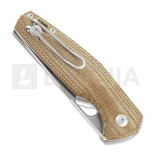 Складной нож GiantMouse ACE Nimbus V2 Natural Canvas Micarta