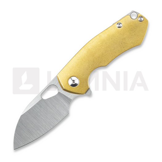 GiantMouse ACE Riv foldekniv, brass