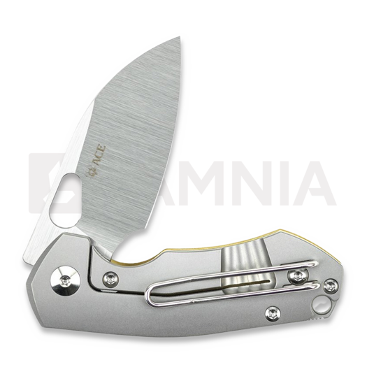 GiantMouse ACE Riv 折叠刀, brass