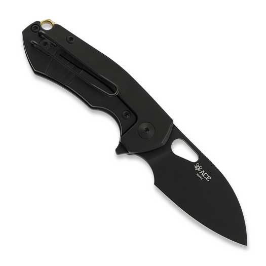 GiantMouse ACE Riv Titanium Blackout összecsukható kés