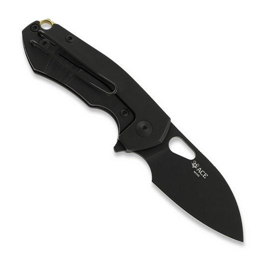 GiantMouse ACE Riv Titanium Blackout 折叠刀
