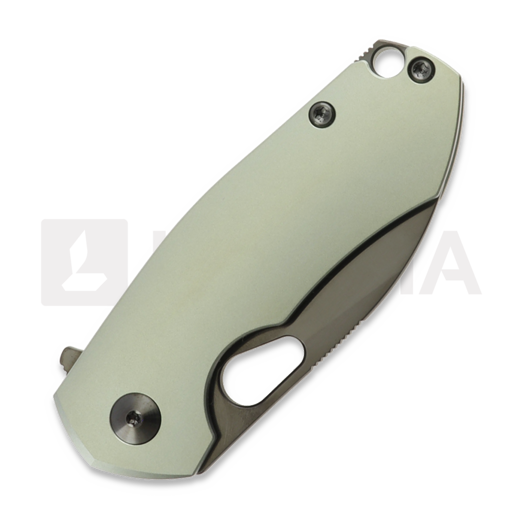 GiantMouse ACE Riv Titanium Mint sulankstomas peilis