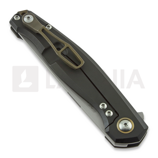 GiantMouse ACE Sonoma Titanium PVD kääntöveitsi, stonewash