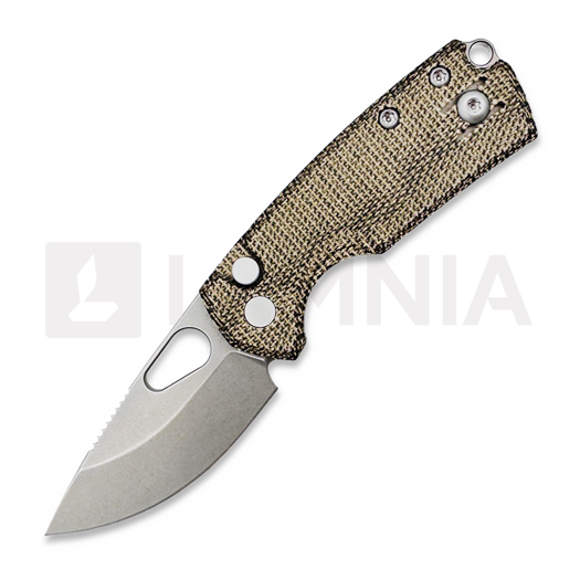 Navaja GiantMouse ACE Tipsy Green Canvas Micarta