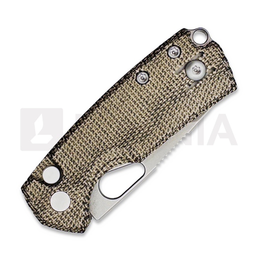 Navaja GiantMouse ACE Tipsy Green Canvas Micarta