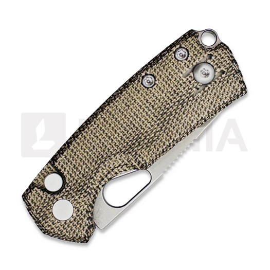 Navaja GiantMouse ACE Tipsy Green Canvas Micarta