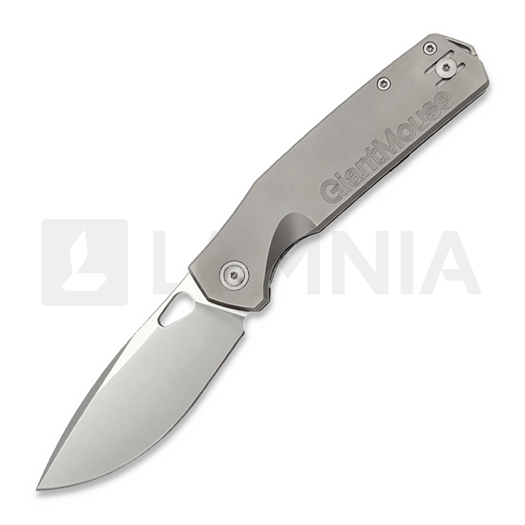 GiantMouse ACE Zoobie Titanium kääntöveitsi
