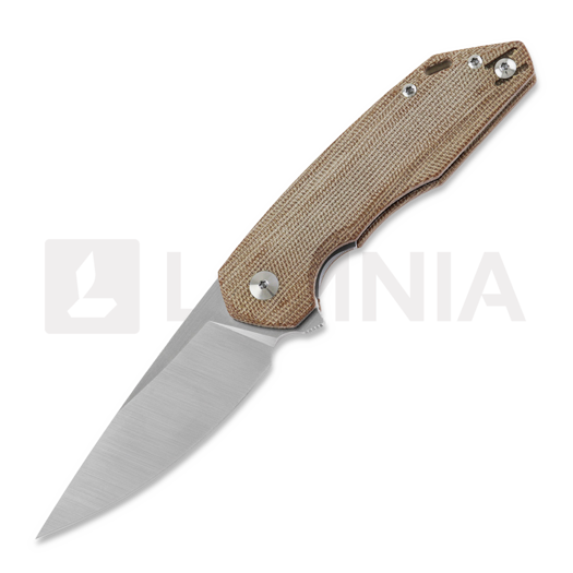 Liigendnuga GiantMouse Corta Natural Canvas Micarta
