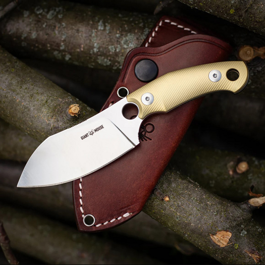 Couteau GiantMouse GMF1 XL Brass