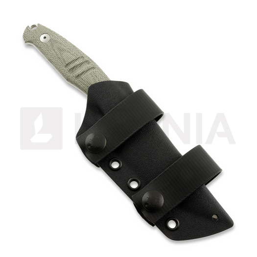 GiantMouse GMF2 Scout Green Canvas Micarta