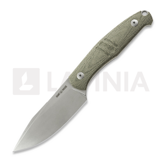 GiantMouse GMF2 Scout Green Canvas Micarta
