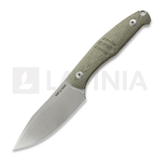 GiantMouse GMF2 Scout Green Canvas Micarta
