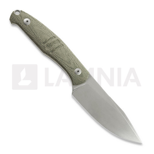 GiantMouse GMF2 Scout Green Canvas Micarta