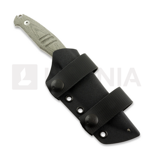 GiantMouse GMF2 Scout Green Canvas Micarta