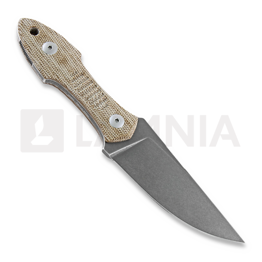 GiantMouse GMF3 Natural Canvas Micarta 刀