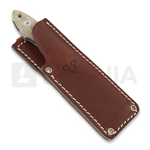 GiantMouse GMF3 Natural Canvas Micarta 刀