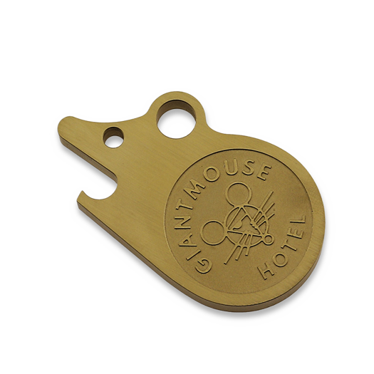 GiantMouse Hotel Key Fob Bottle Opener